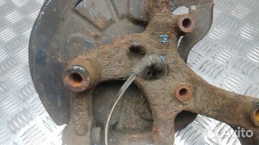 Ступица задняя левая volkswagen touran (1T3) (4GM17LZ01)