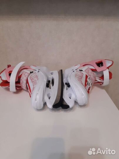 Коньки для девочки 34-37 р новые