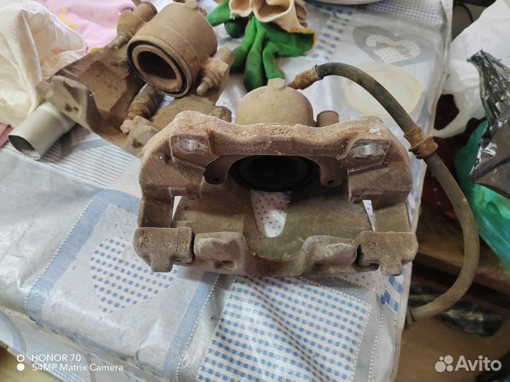 Суппорт передний opel astra g