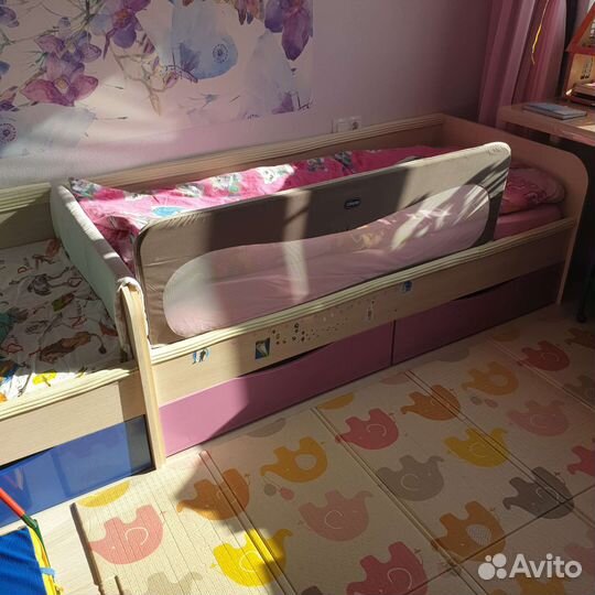 Ограничитель, бортик для кровати chicco 135 см