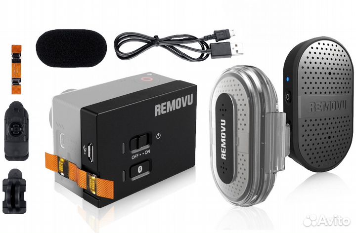 Bluetooth подводный микрофон для Gopro Hero 3,3+,4