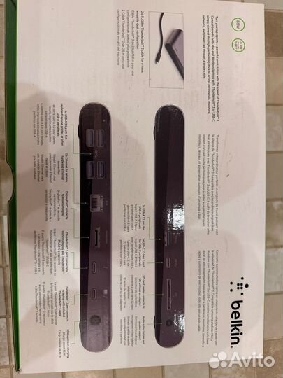 Док станция Belkin thunderbolt 3 dock мод. F4U097