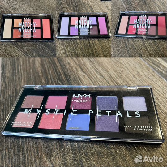 Тени для век nyx