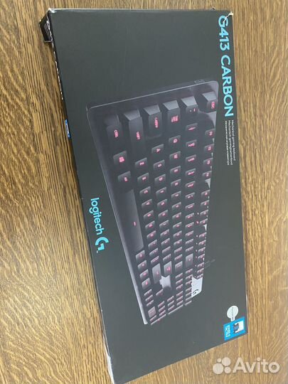 Механическая клавиатура logitech 414 carbon