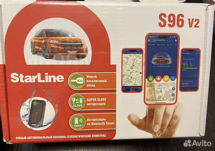 StarLine S96 v2 BT 2CAN+4LIN 2SIM GSM-GPS