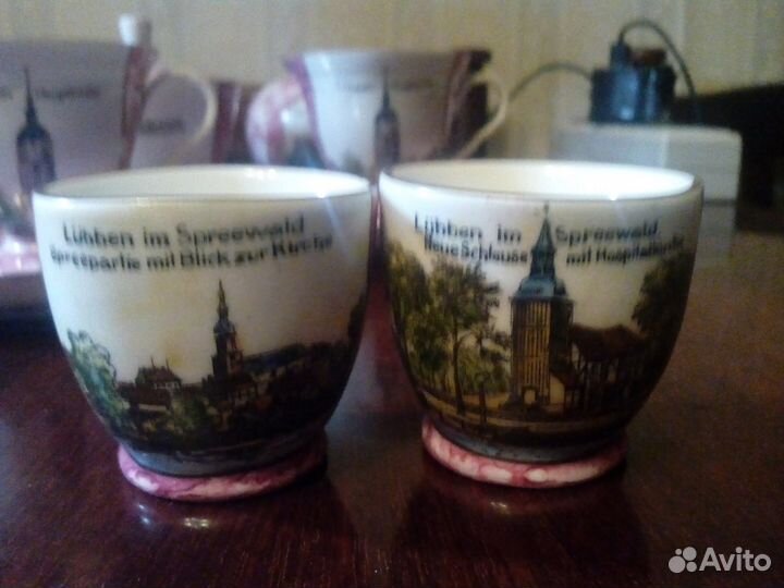 Немецкий кофейный сервиз Гросбрайтенбах