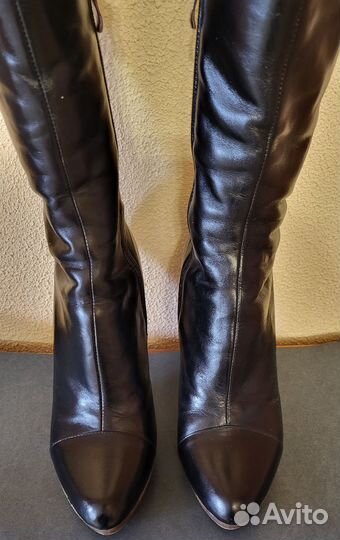Сапоги женские зимние 39 нат кожа мех