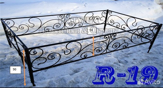 Ограда на могилу изготовление
