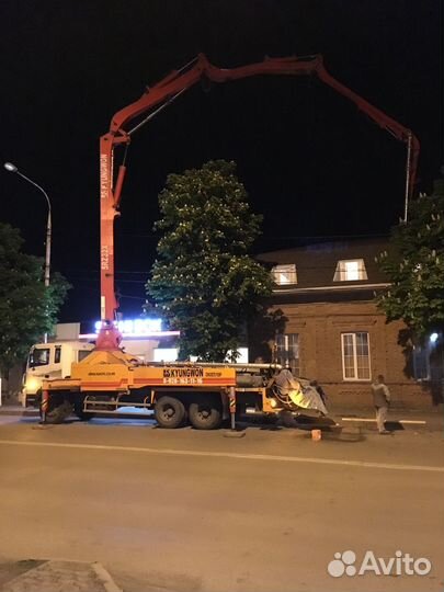 Услуги Авто бетононасоса