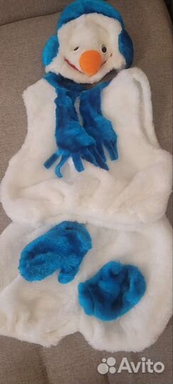 Карнавальный костюм снеговик прокат