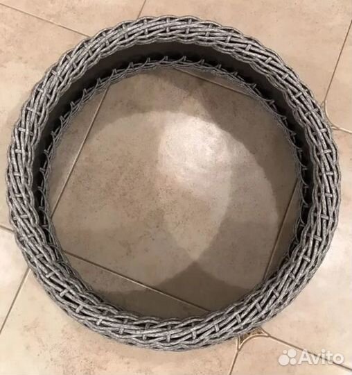 Юбка под ёлку из ротанга. Изготовление под заказ