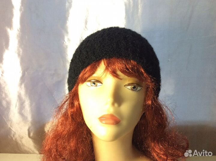 Очаровательная шапочка с люрексом, р 55-56, арт277