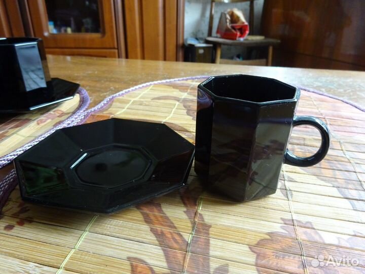 Необычные кофейные чашки. Франция конец 70х