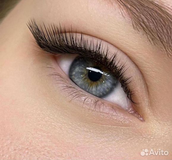Наращивание ресниц ламинирование бровей ресниц