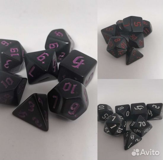 Набор дайсов (кубиков) для D&D