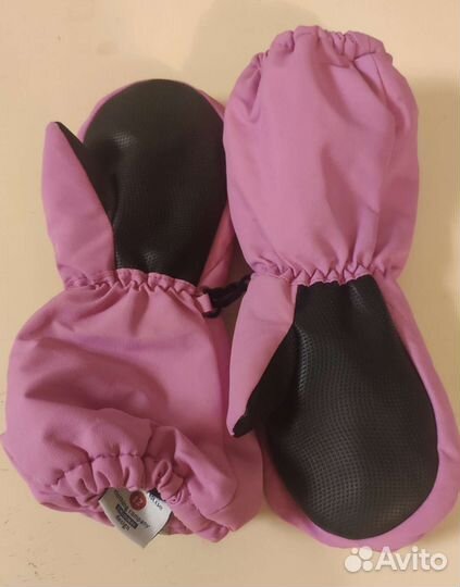 Варежки зимние детские краги