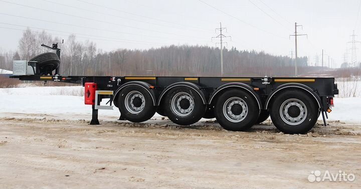 Полуприцеп контейнеровоз Тонар K4-20 (9988), 2023