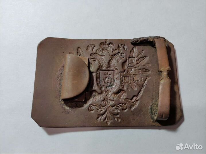 Пряжка риа бляха с орлом царская