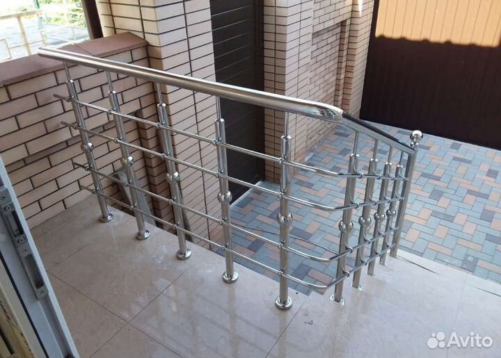 Перила из нержавеющей стали нержавейка