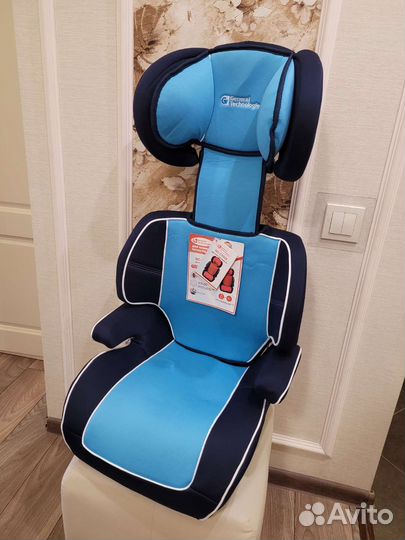 Новое автокресло бустер 3-12 лет