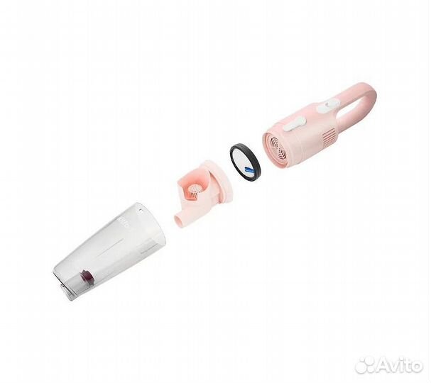 Пылесос вертикальный Kitfort кт-586-3 розовый