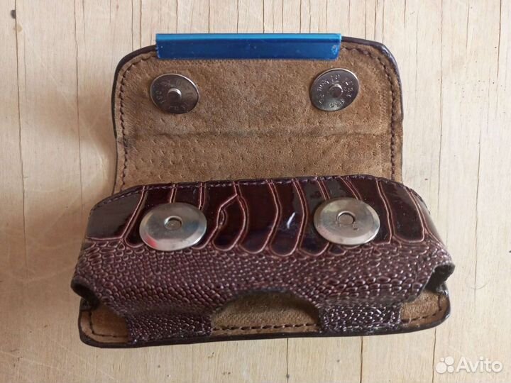 Чехол-кобура на ремень кожаная, сот. тел. 2000-х