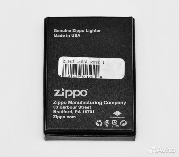 Зажигалка Zippo 21063 Rose Оригинал Новая