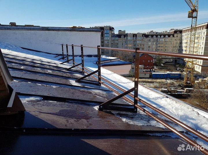 Кровля со снегозадержанием