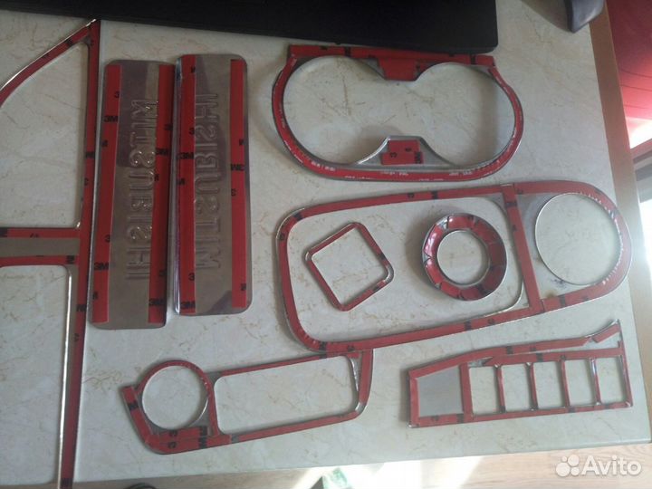 Декоративные накладки салона outlander 3