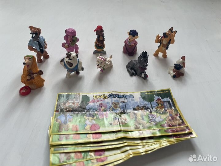 Киндеры уличные собаки винкс мелки феи