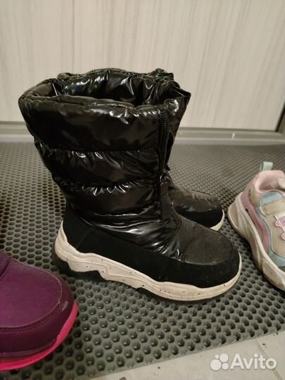 Сапоги зимние для девочки