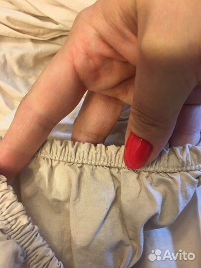 Натяжная простынь 180 на 200 см