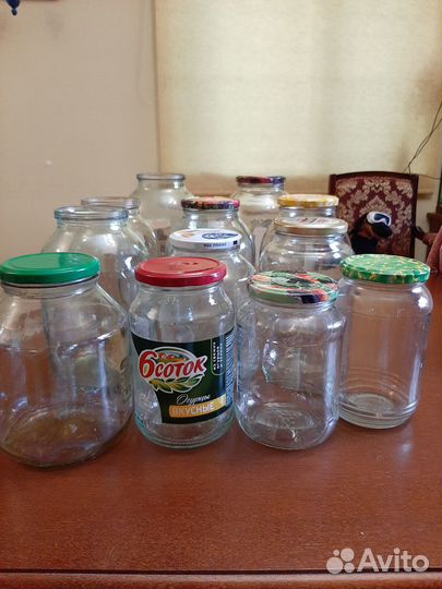 Банки с закручивающимися крышками 3-2л,0.7,0.5,0,3