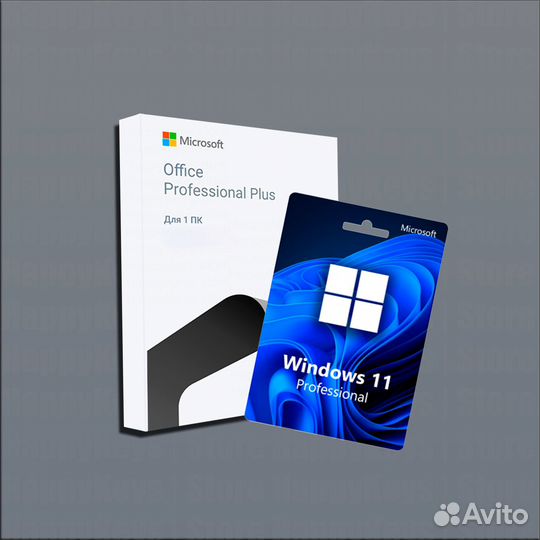Windows + Office (ключ активации) про+
