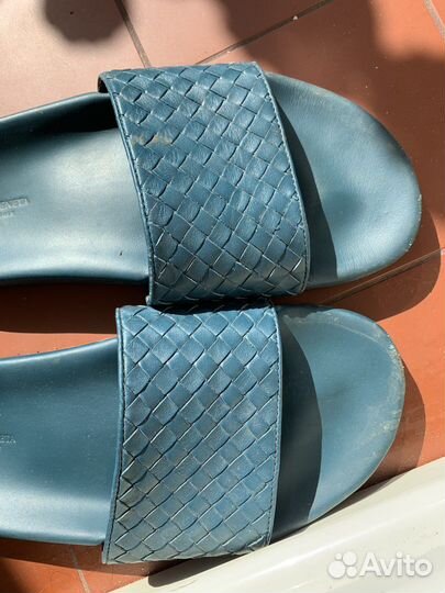 Мужские шлепанцы bottega veneta