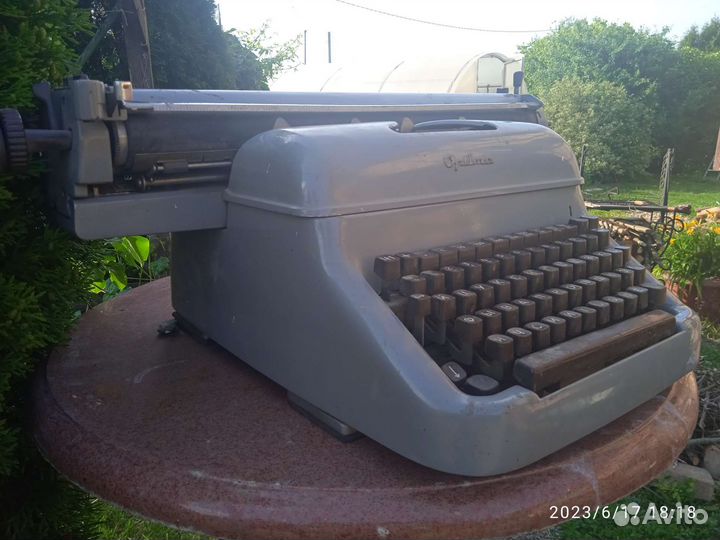 Печатная машинка optima