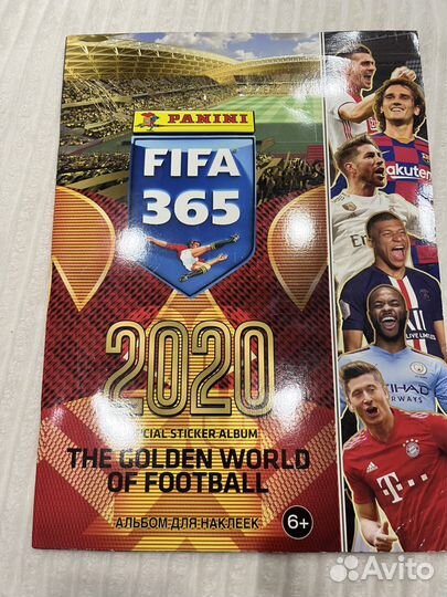 Альбом panini Fifa 365 2020