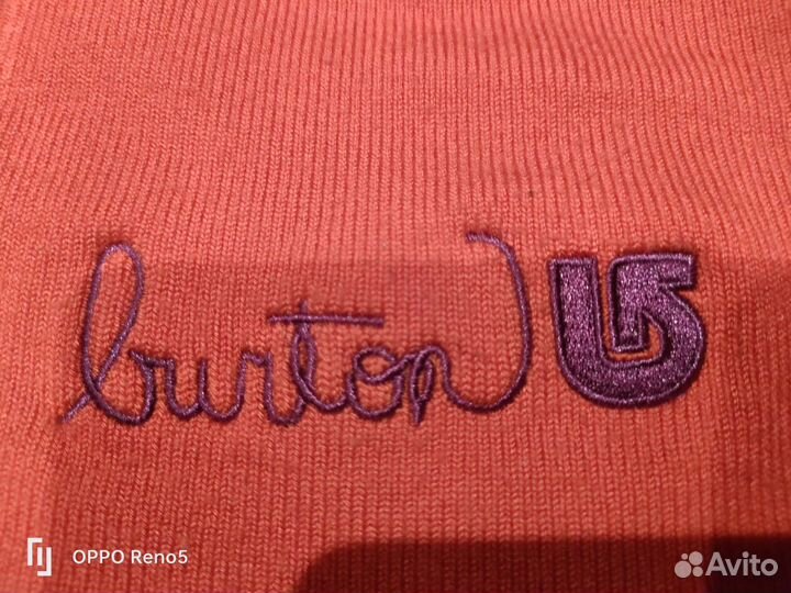 Шапка burton двухсторонняя