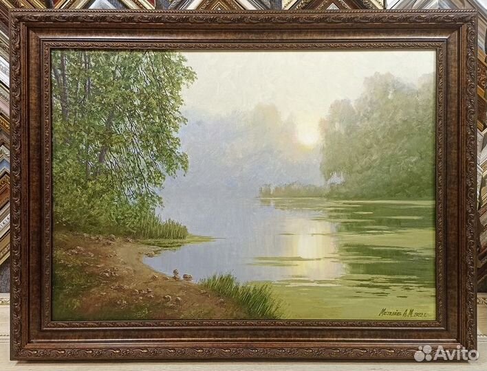 Картина масло А. Метелев