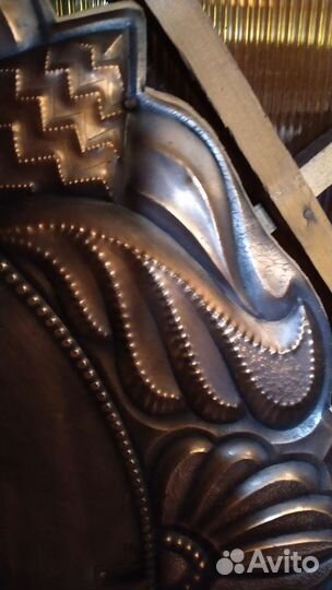 Старинная рама медь для зеркала