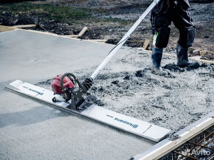 Аренда виброрейки по бетону Husqvarna BV30 до 3,6м