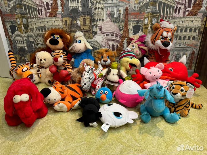 Большие плюшевые игрушки
