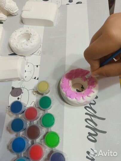 Гипсовые фигурки для раскрашивания