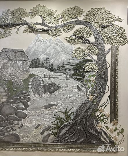 Барельеф, отделка стен