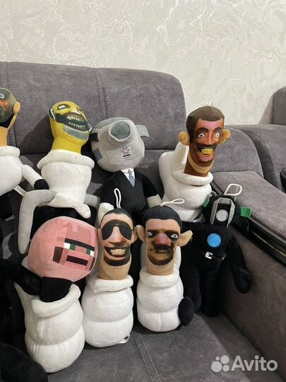 Мягкие игрушки скибиди