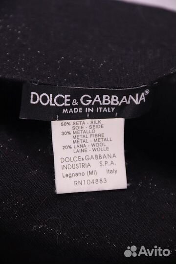 Dolce Gabbana шарф шелк шерсть