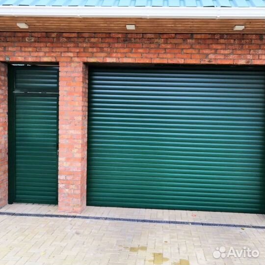 Ворота с калиткой монтаж 24-72 ч