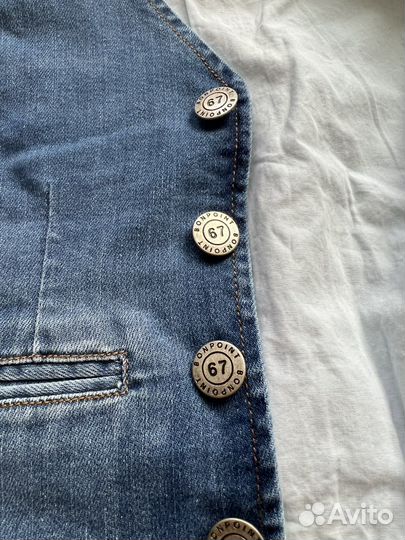 Жилетка детская джинсовая bonpoint