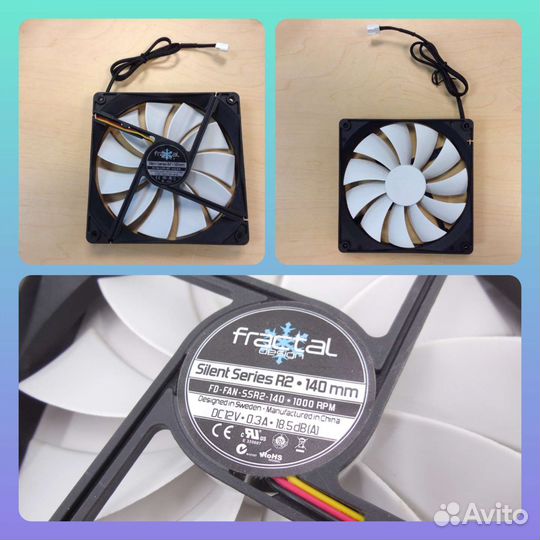 Вентиляторы 140мм кулер для компьютер и радиаторов