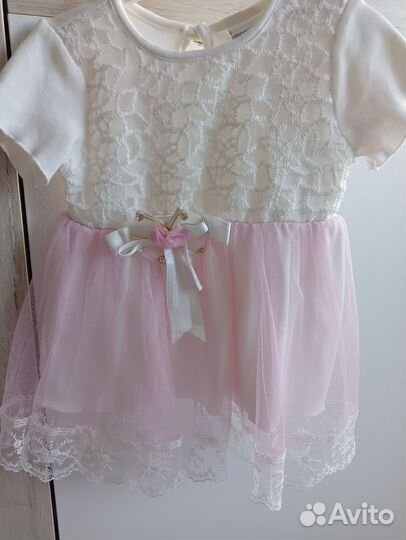 Платье для новорожденных 62-68